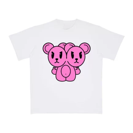 Minus Two Angry Pink Mascot Tee