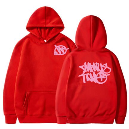 Minus Two Pink Edition Red Hoodie